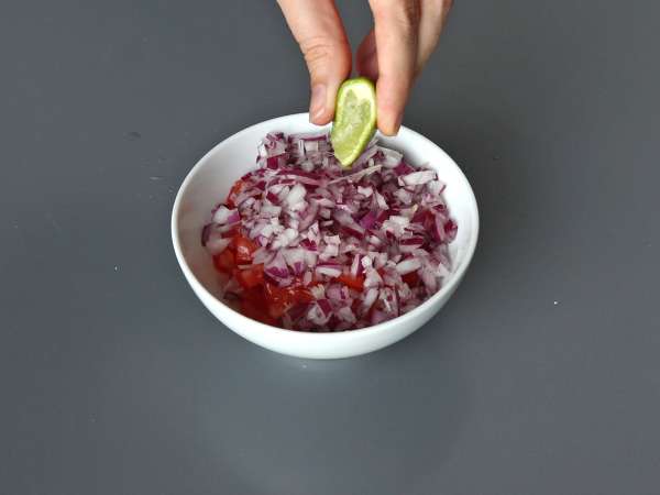 Toppade nachos perfekta för en aperitifmiddag! - Beredning steg 5