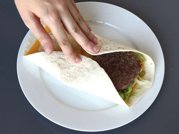 Big Mac-liknande wraps, snabba, praktiska och ekonomiska - Beredning steg 7