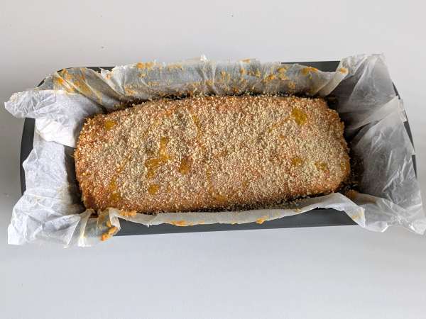 Pumpa köttfärslimpa med svamp och trådig scamorzaost: gott och enkelt bakat recept - Beredning steg 12