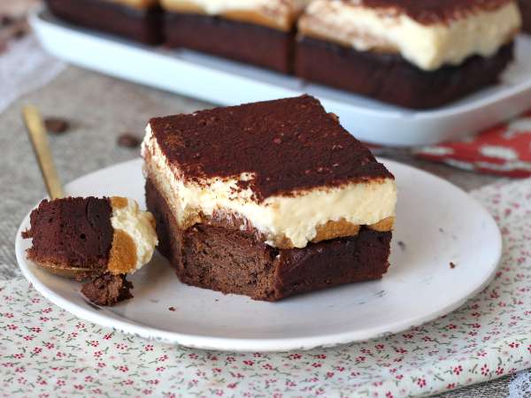 Brownie- och tiramisuälskare, vi har den perfekta tårtan för dig! - Beredning steg 13