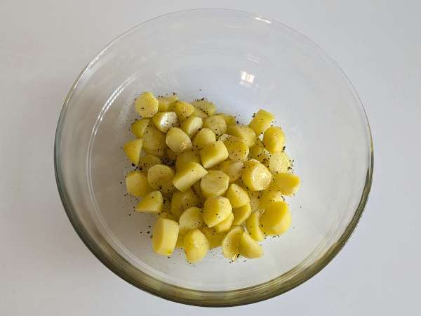 Krämig bakad cacio e pepe potatis: den enkla sidrätterna som gör alla galna! - Beredning steg 4