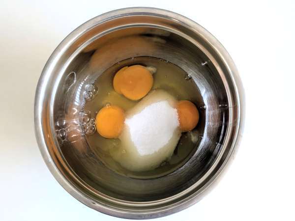 Aprikosclafoutis med Air Fryer - Beredning steg 1