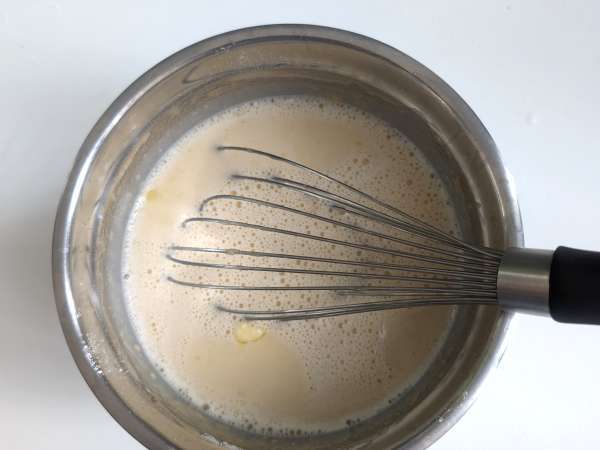 Aprikosclafoutis med Air Fryer - Beredning steg 3