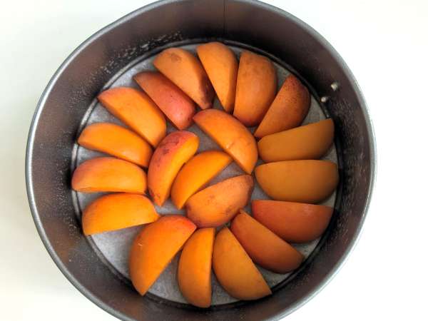 Aprikosclafoutis med Air Fryer - Beredning steg 4