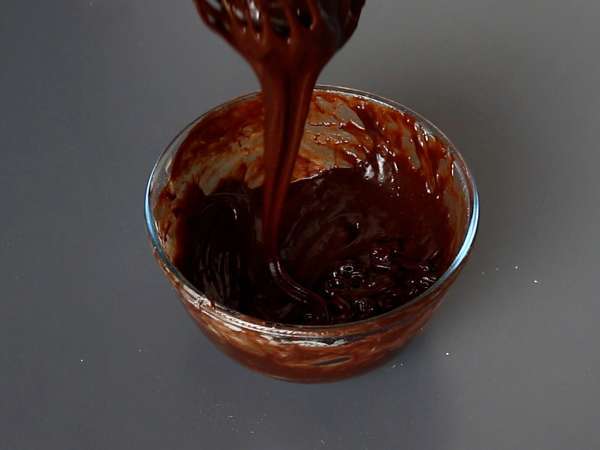 Förvandla din brownie till en chokladpinecone! - Beredning steg 2