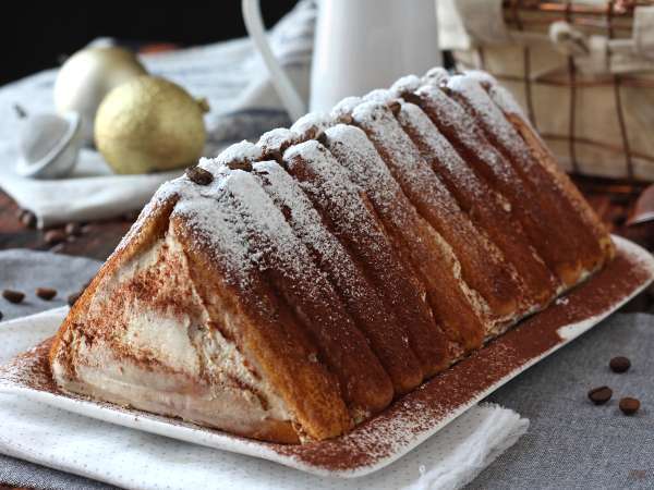 Tiramisu-formad stock utan form för kaffeälskare - Beredning steg 10