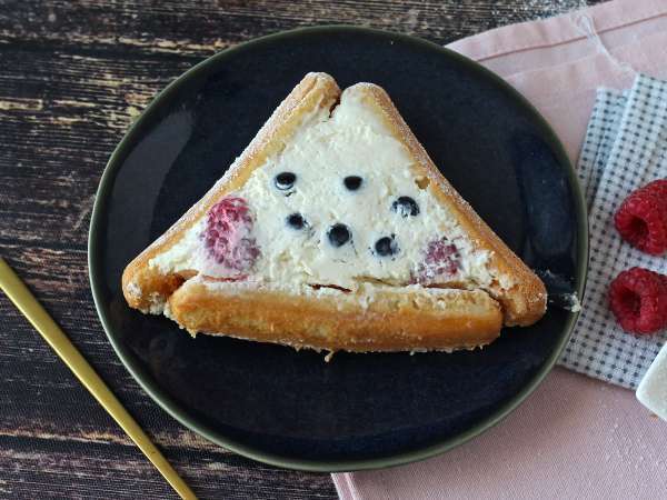 Du behöver ingen form för att göra den här röda fruktloggen! - Beredning steg 9