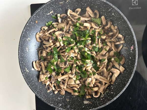 Potatisgratäng med champinjoner - Beredning steg 6