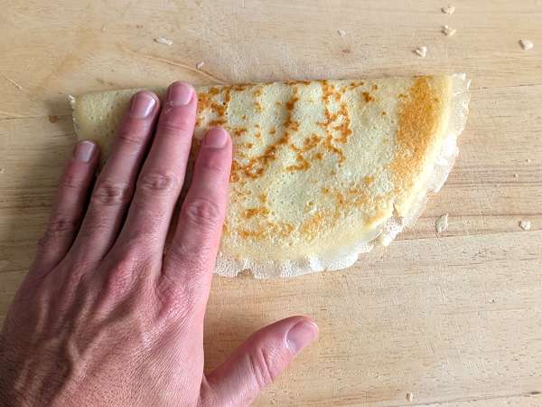Crespelle ricotta och champinjoner: det perfekta krämiga vegetariska receptet för alla tillfällen - Beredning steg 9