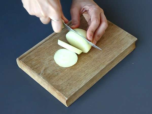 Lök tarteletter tatin - Beredning steg 1