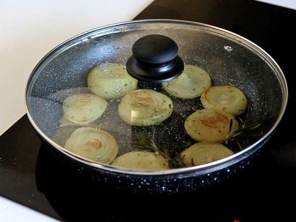 Lök tarteletter tatin - Beredning steg 3