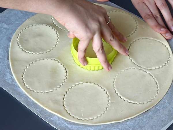 Lök tarteletter tatin - Beredning steg 5