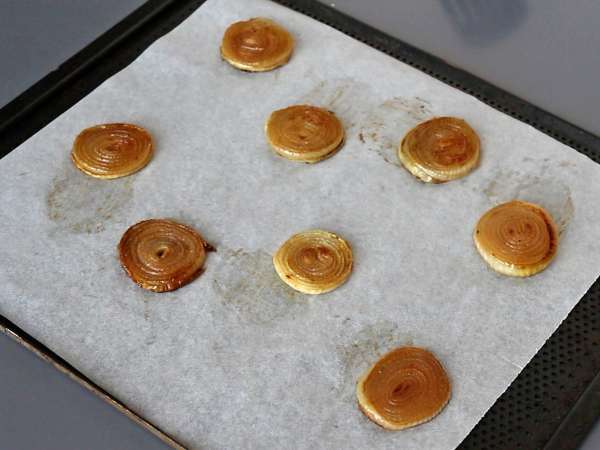 Lök tarteletter tatin - Beredning steg 6