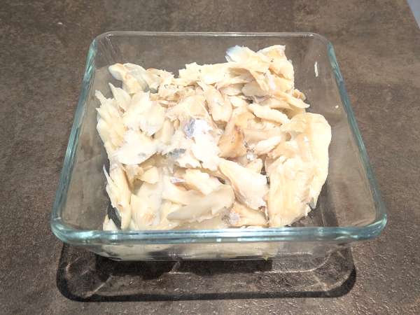 Västindisk torsk acras - Beredning steg 1