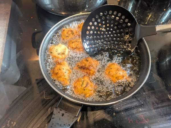 Västindisk torsk acras - Beredning steg 5