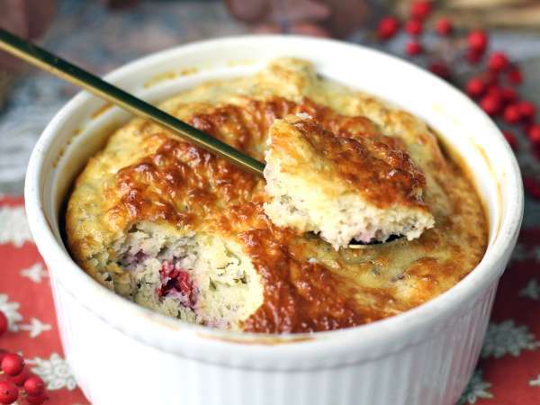 Superenkel proteinkaka med röd frukt - Beredning steg 5