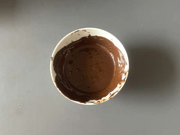 Soletillahjärtan med choklad- och pistagetäcke - Beredning steg 2