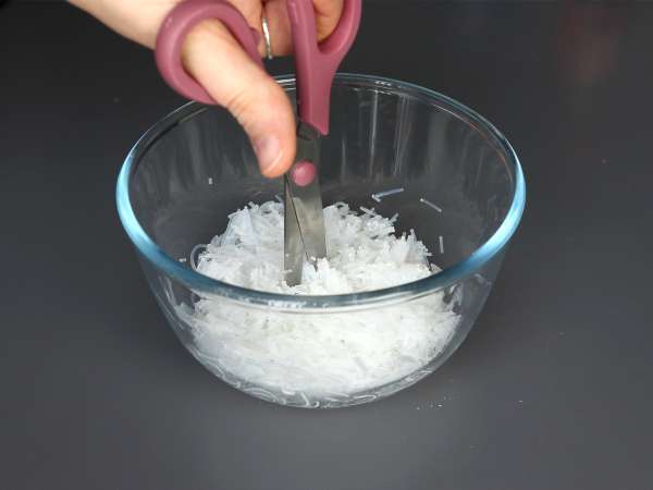 Räknemunnar med luftfrysning - Beredning steg 1