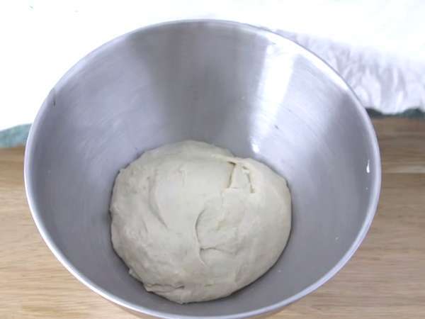 Fuktig Margherita-pizza - Beredning steg 5