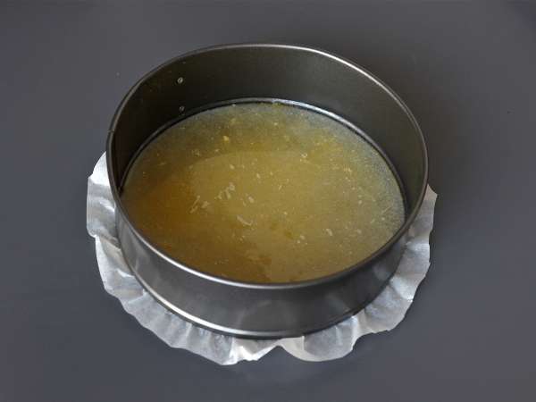 Extra fondant upp-och-nedvänd banankaka - Beredning steg 1