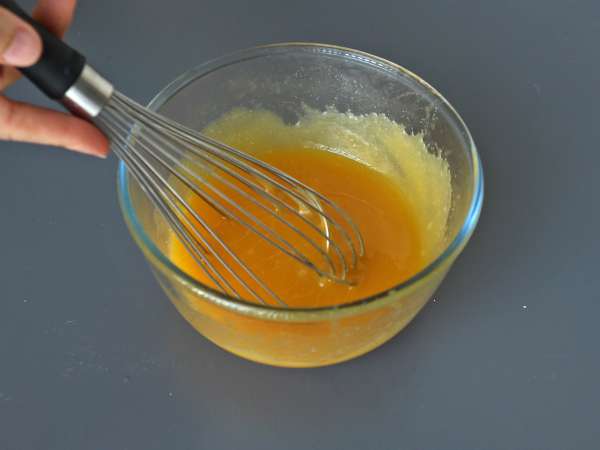 Extra fondant upp-och-nedvänd banankaka - Beredning steg 4