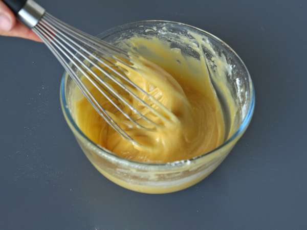 Extra fondant upp-och-nedvänd banankaka - Beredning steg 5