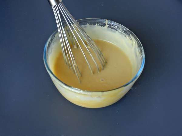 Extra fondant upp-och-nedvänd banankaka - Beredning steg 6