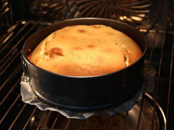 Extra fondant upp-och-nedvänd banankaka - Beredning steg 8