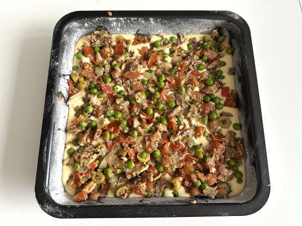 Sardinkaka: ett enkelt, saftigt och välsmakande recept - Beredning steg 8