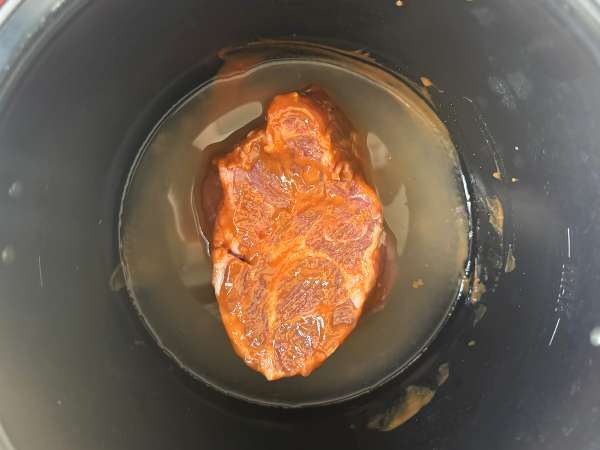 Pulled pork i Cookeo - Beredning steg 3