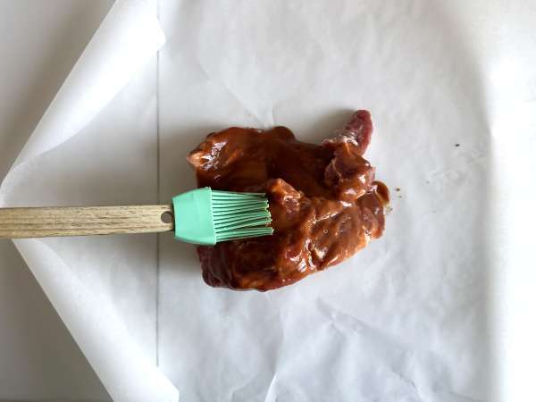 Pulled pork i fritösen - Beredning steg 3