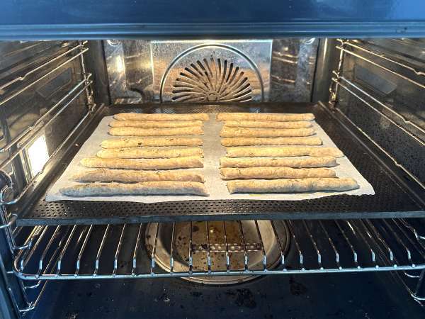 Hemlagad örtkryddad gressin: enkel att göra och super krispig! - Beredning steg 6