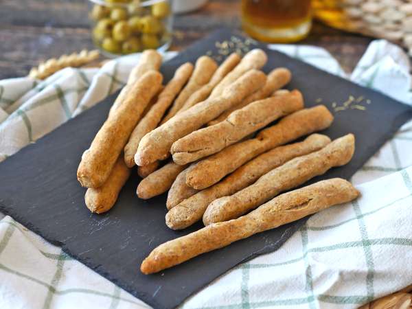 Hemlagad örtkryddad gressin: enkel att göra och super krispig! - Beredning steg 7