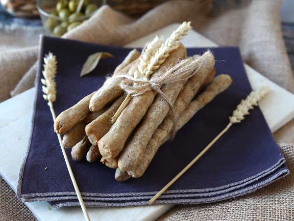 Hemlagade gressiner med fritös - Beredning steg 5