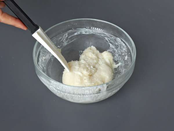 Mochi-kakor med ube - Beredning steg 2