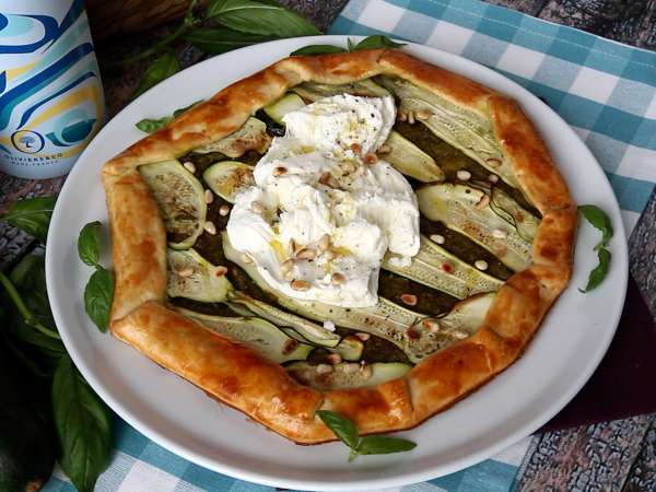Tarteletter med pesto och zucchini: ett enkelt recept som doftar precis som sommaren! - Beredning steg 7