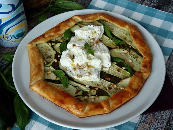 Tarteletter med pesto och zucchini: ett enkelt recept som doftar precis som sommaren! - Beredning steg 8