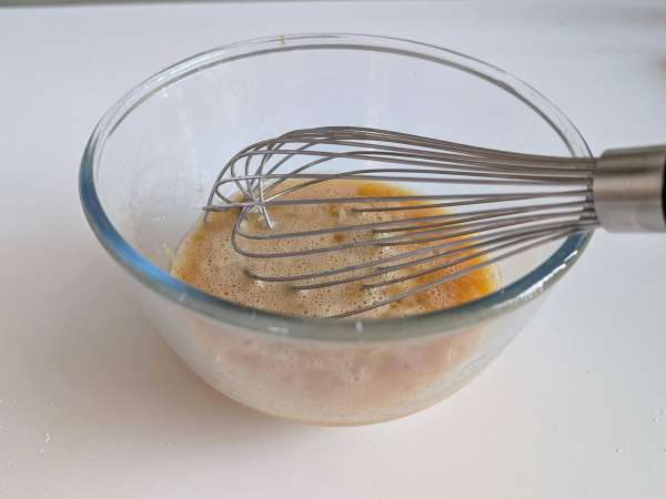 Cheesecake med smältande aprikoser - Beredning steg 2