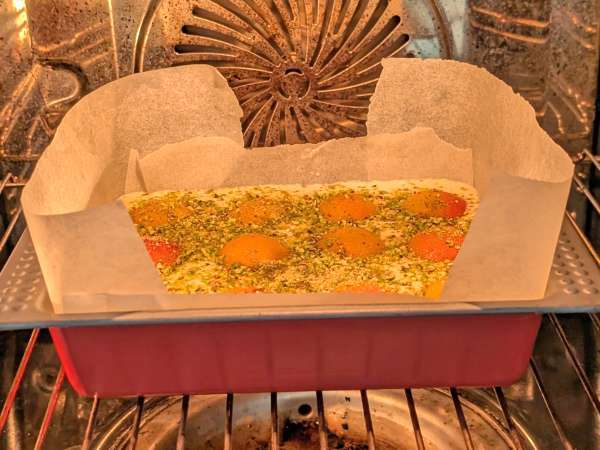Cheesecake med smältande aprikoser - Beredning steg 6