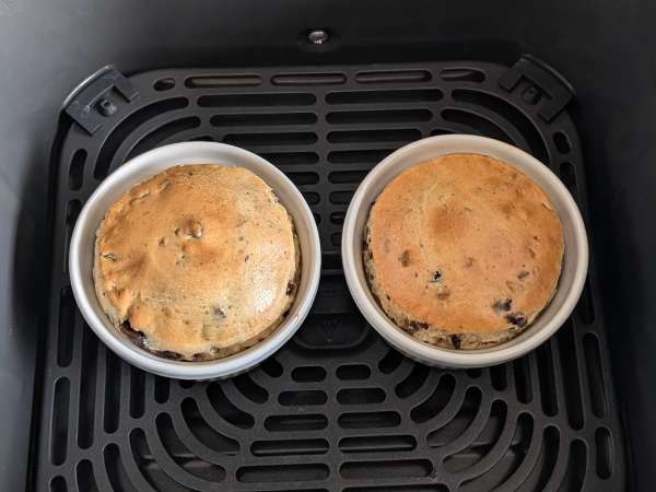 Salta muffins med oliver och Philadelphia i airfryer - Beredning steg 7