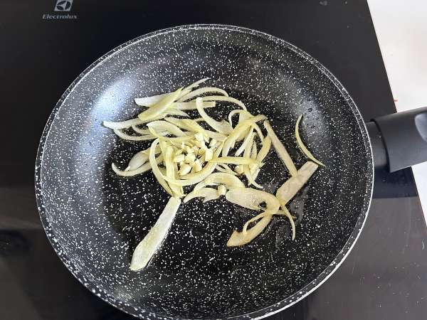 Sardiner på burk i escabèche-stil - Beredning steg 2