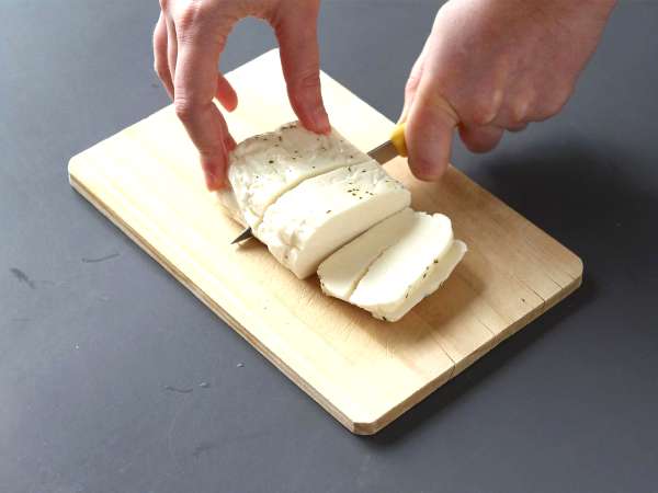 Rödbetssallad med grillad halloumi - Beredning steg 4