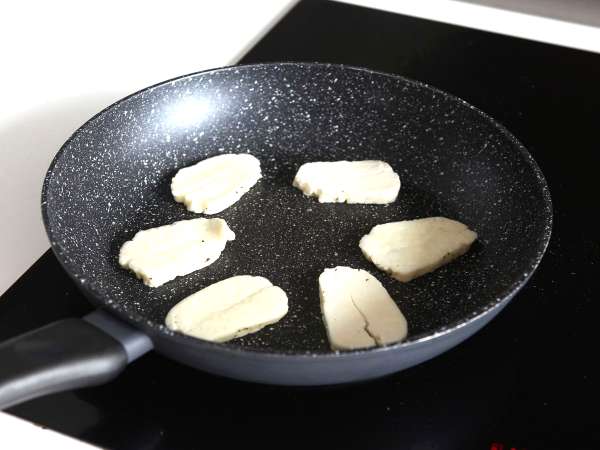 Rödbetssallad med grillad halloumi - Beredning steg 6