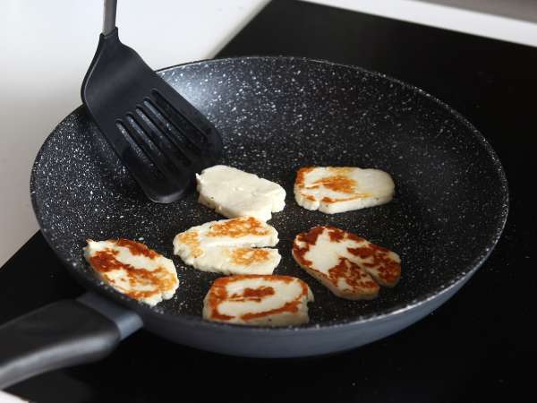 Rödbetssallad med grillad halloumi - Beredning steg 7
