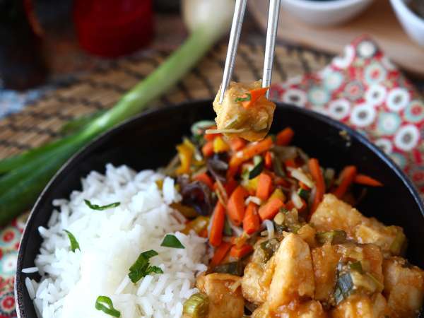 Tofu à la General Tao - Beredning steg 6