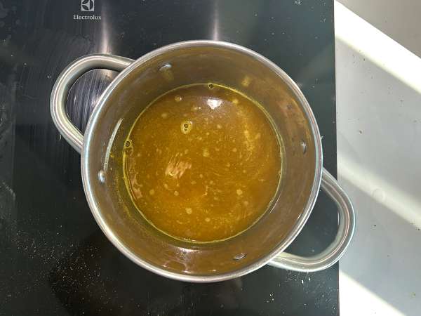 Curry med röda linser och kokosmjölk: ett enkelt och krämigt recept - Beredning steg 4