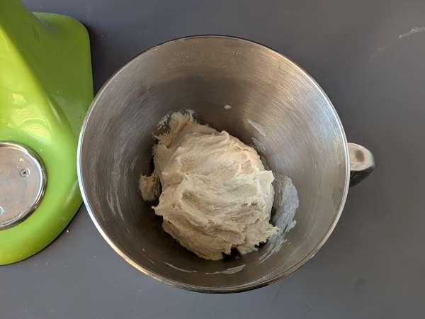 Rustik focaccia med lök och rosmarin - Beredning steg 3