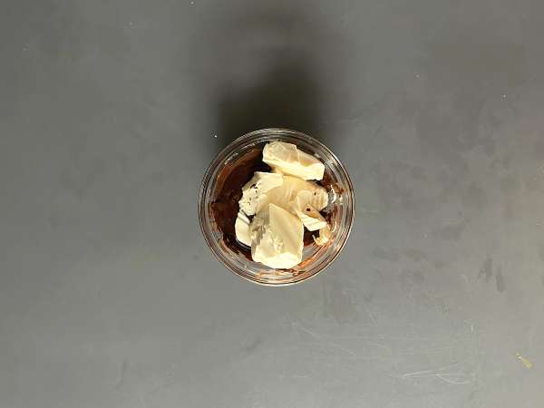 Chokladkräm med silkestofu – bara två ingredienser - Beredning steg 2