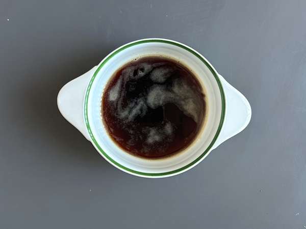 Tiramisu med silkeslen tofu, utan mascarpone och utan ägg - Beredning steg 1