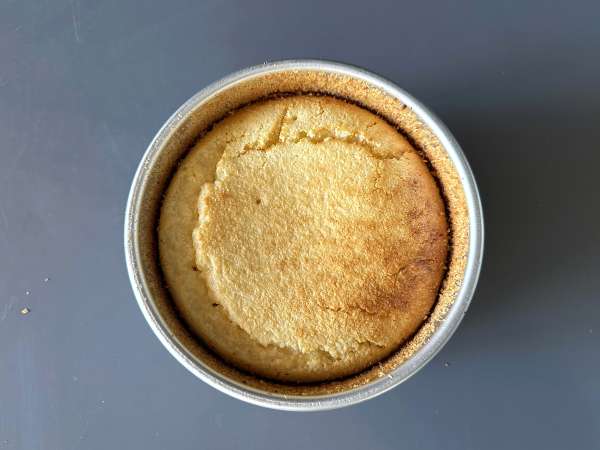 Kokos- och kondenserad mjölk-flan, enkel och smältande - Beredning steg 5